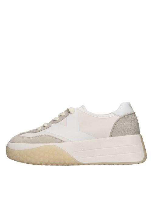 Sneakers in camoscio e tessuto KEH NOO | 9755BIANCO